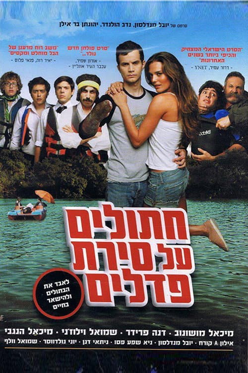 חתולים על סירת פדלים afişi