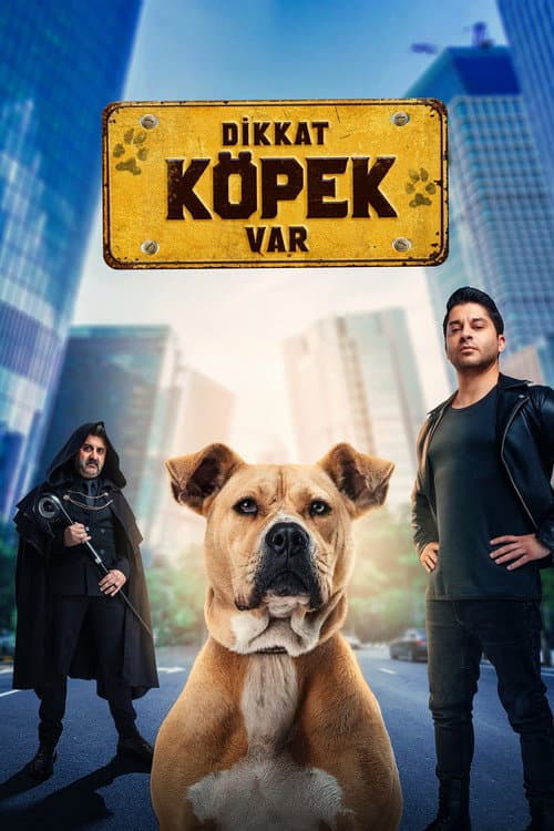 Dikkat Köpek Var afişi