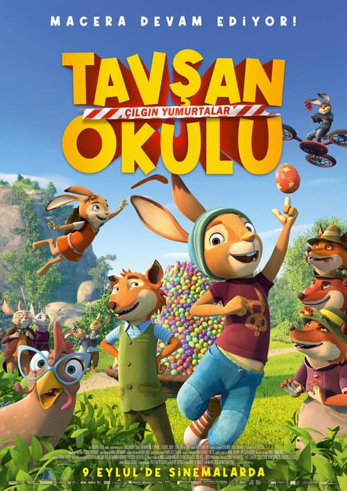 Tavşan Okulu: Çılgın Yumurtalar afişi
