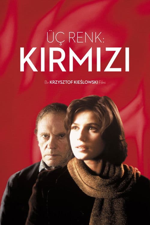 Üç Renk: Kırmızı afişi