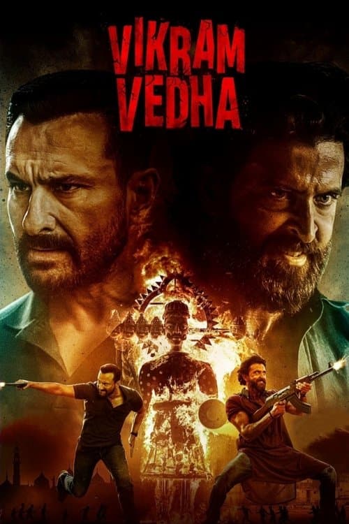 Vikram vs Vedhaya Karşı / Vikram Vedha afişi