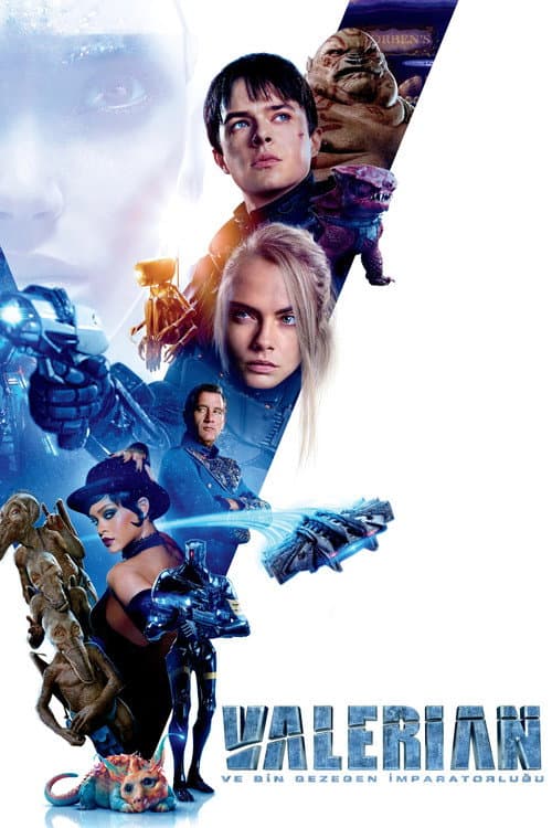 Valerian ve Bin Gezegen İmparatorluğu afişi