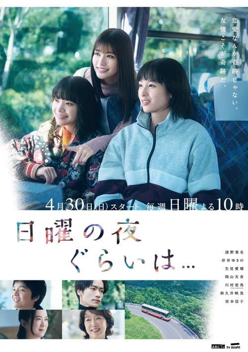 日曜の夜ぐらいは… afişi