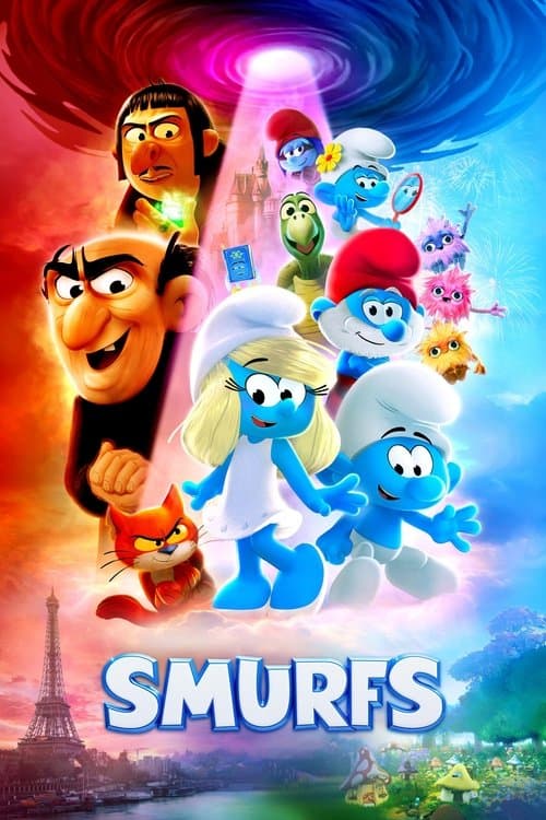 Şirinler Filmi afişi