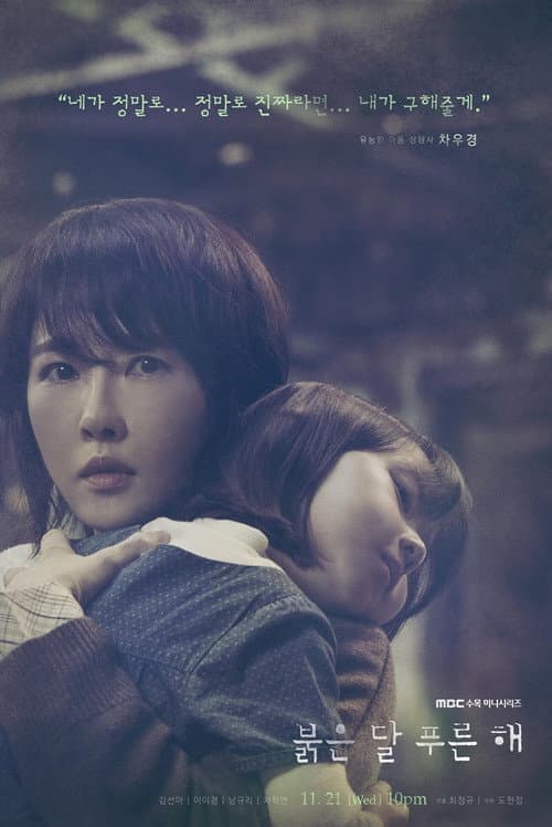 붉은 달 푸른 해 afişi