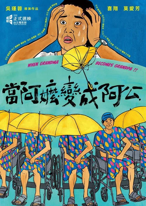當阿嬤變成阿公 afişi