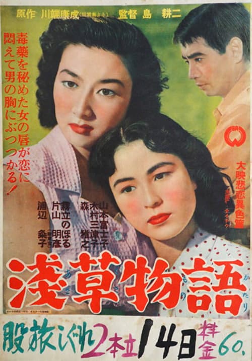 浅草物語 afişi
