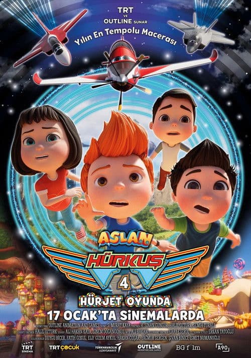 Aslan Hürkuş 4: Hürjet Oyunda afişi