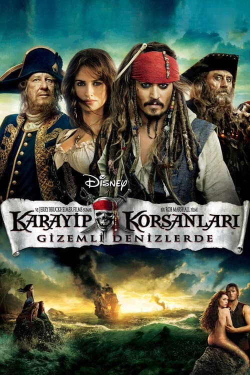 Karayip Korsanları: Gizemli Denizlerde afişi