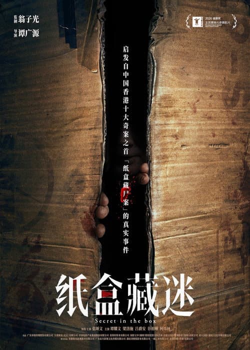 纸盒藏迷 afişi