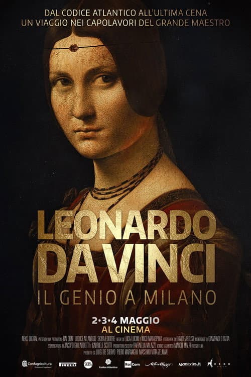 Leonardo Da Vinci - Il genio a Milano afişi