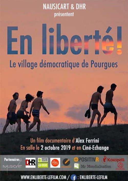 En liberté ! Le village démocratique de Pourgues afişi