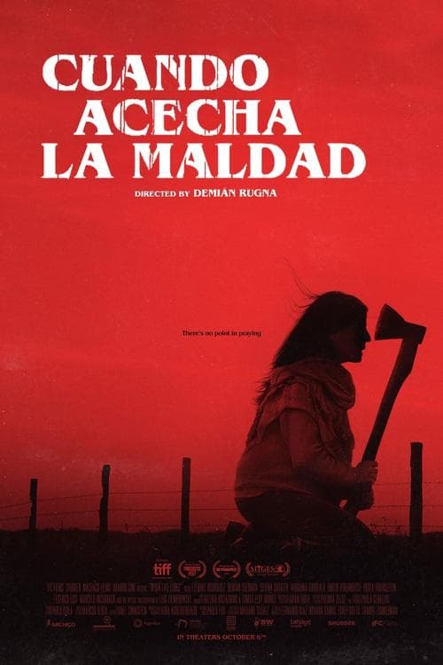 Cuando acecha la maldad afişi