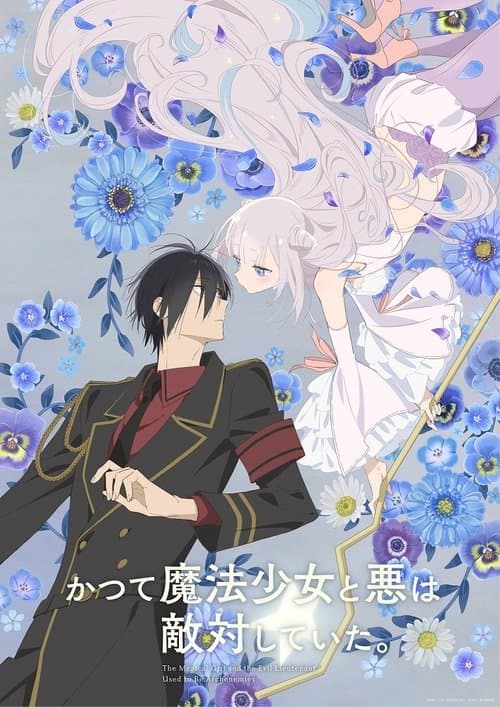 かつて魔法少女と悪は敵対していた。 afişi