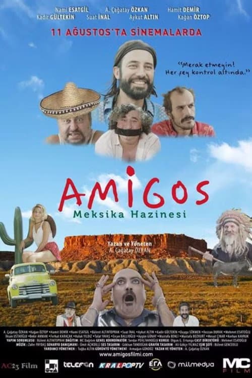 Amigos Meksika Hazinesi afişi