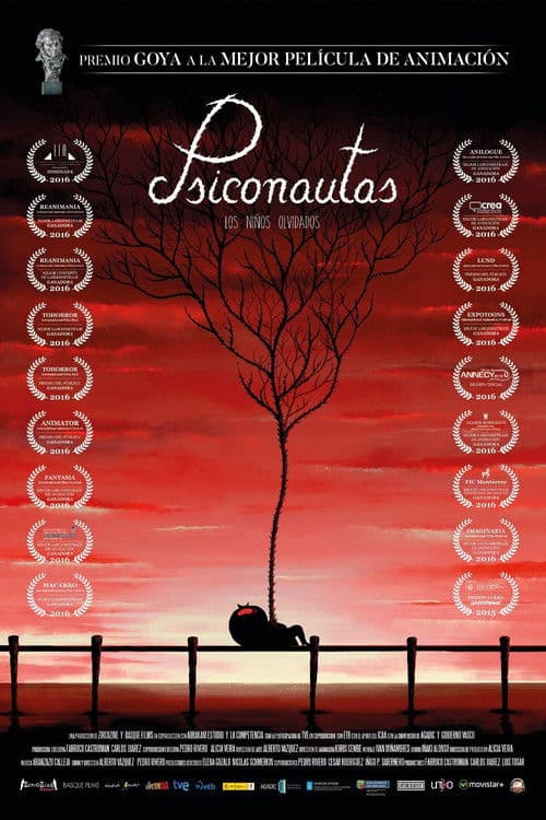 Psiconautas, los niños olvidados afişi