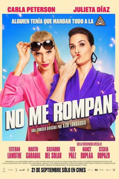 No me rompan afişi