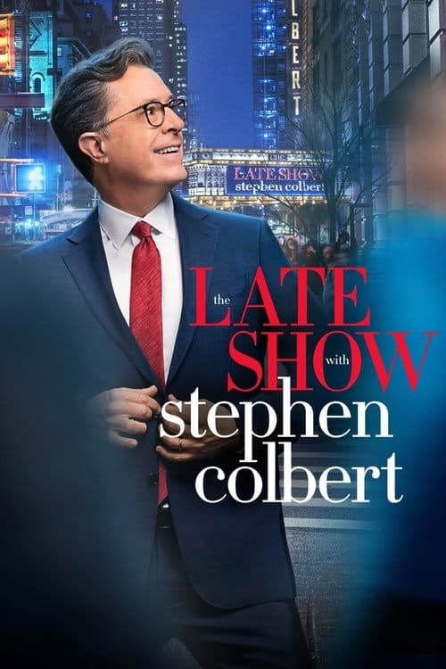 The Late Show with Stephen Colbert afişi