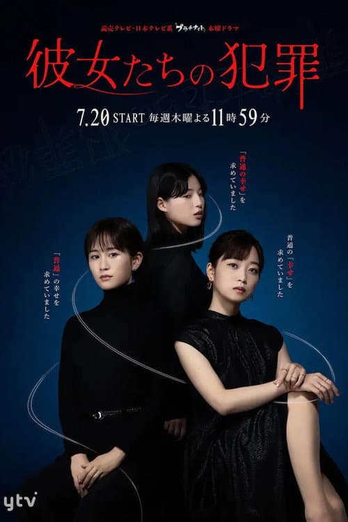 彼女たちの犯罪 afişi