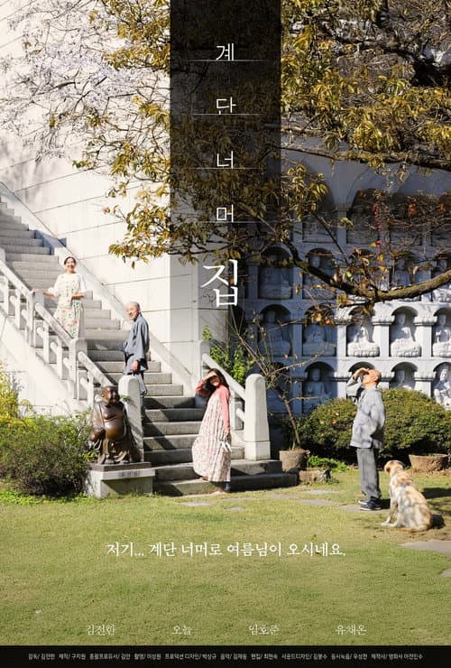계단 너머 집 afişi