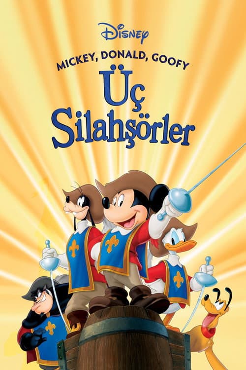 Mickey, Donald ve Goofy: Üç Silahşörler afişi
