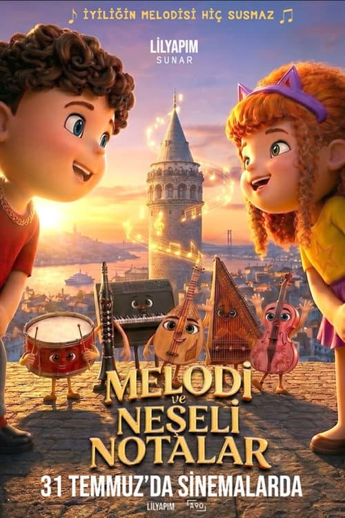 Melodi ve Neşeli Notalar afişi