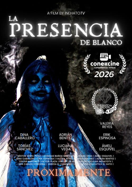 La presencia de blanco afişi