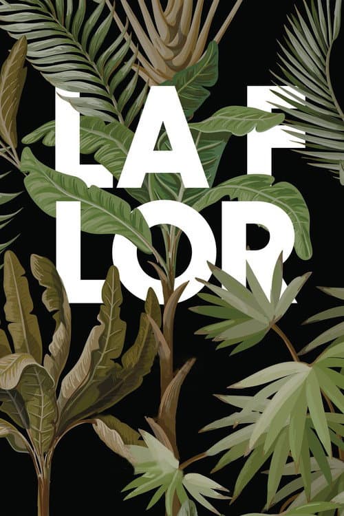 La flor afişi