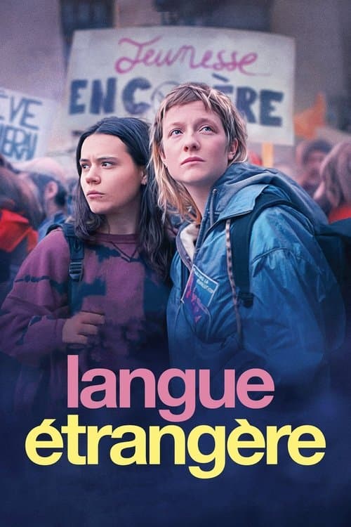 Langue étrangère afişi