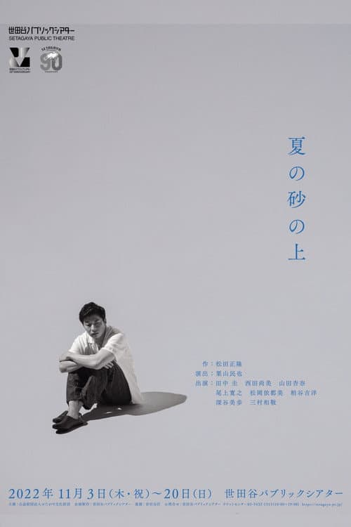 夏の砂の上 afişi