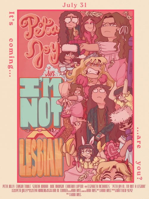 Peta Joy In... I'm Not A Lesbian afişi