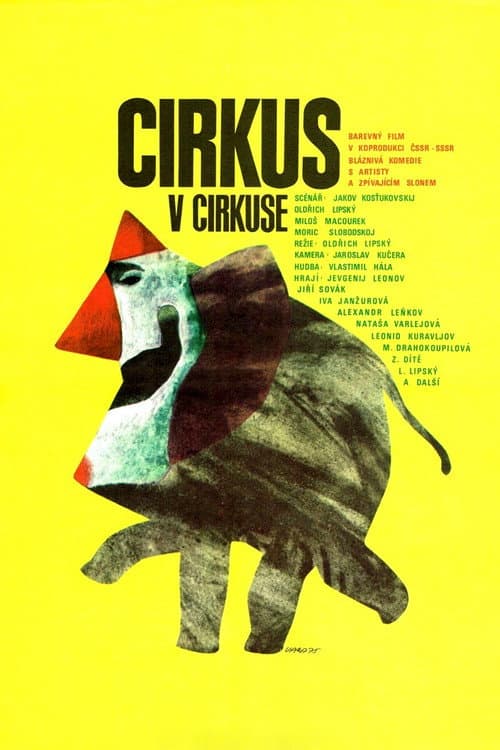 Cirkus v cirkuse afişi