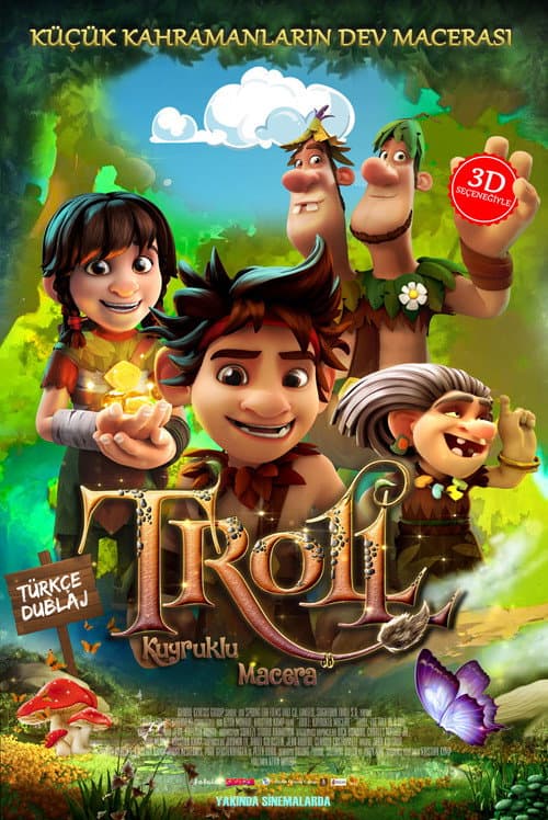 Troll: Kuyruklu Macera afişi