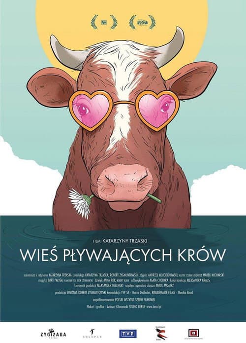 Wieś pływających krów afişi