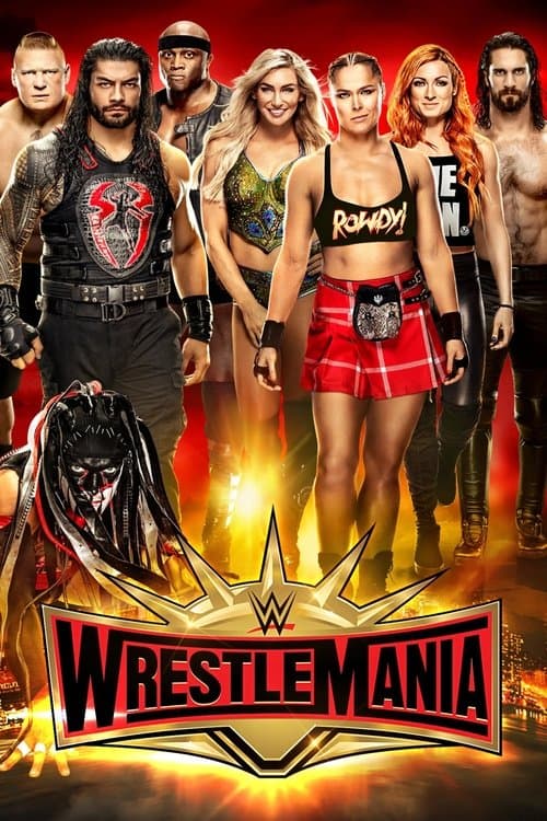 WWE WrestleMania 35 afişi