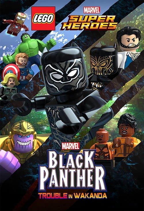 LEGO Marvel Super Heroes: Black Panther - Trouble in Wakanda afişi