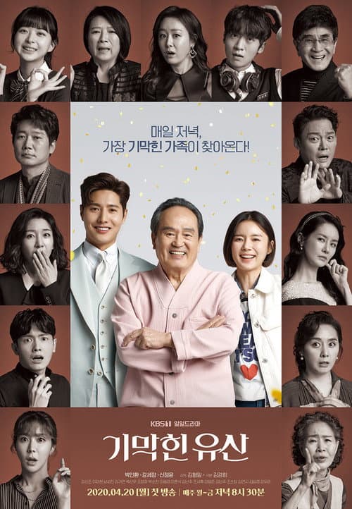 기막힌 유산 afişi