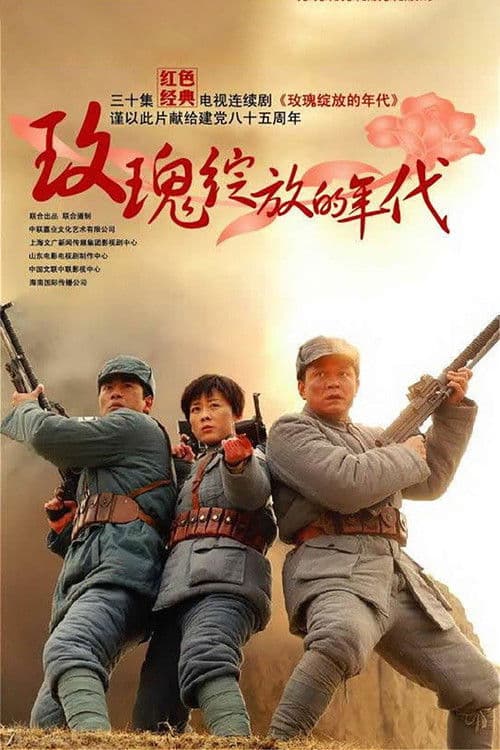 玫瑰绽放的年代 afişi