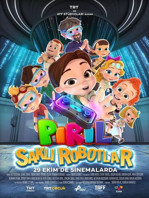 Pırıl: Saklı Robotlar afişi