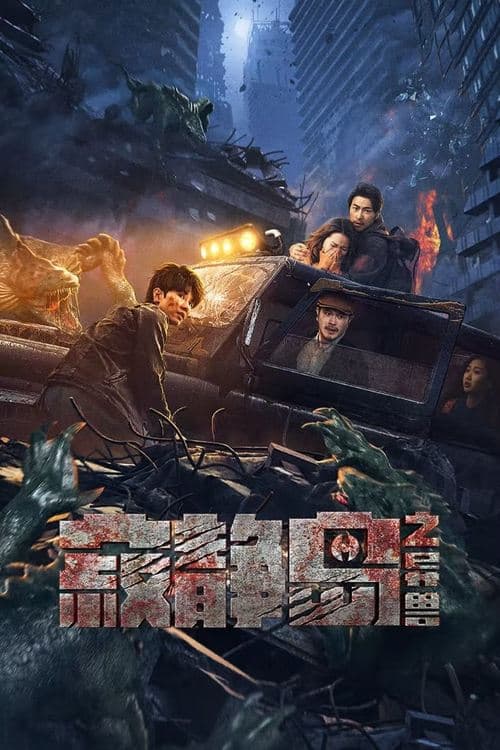 寂静岛之异兽 afişi