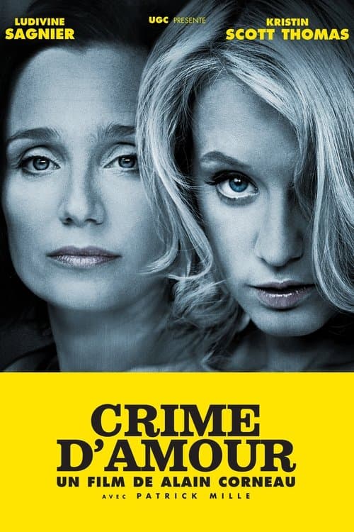 Crime d'amour afişi