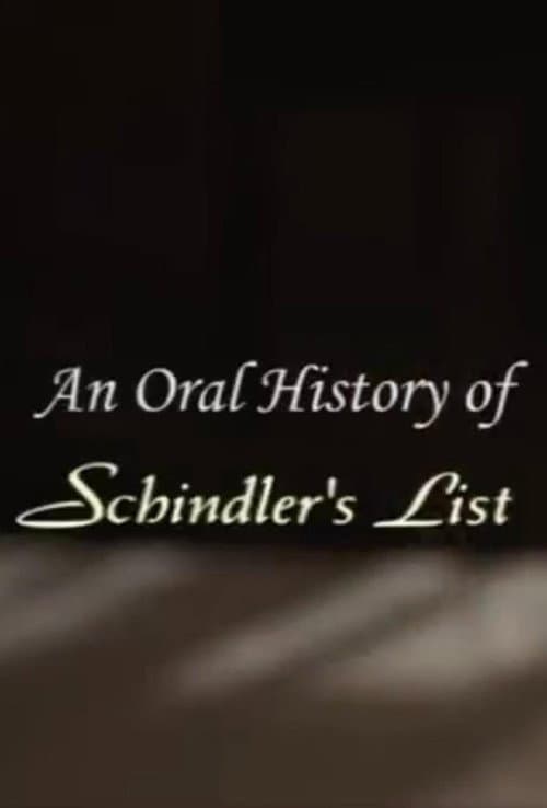 An Oral History of: Schindler's List afişi