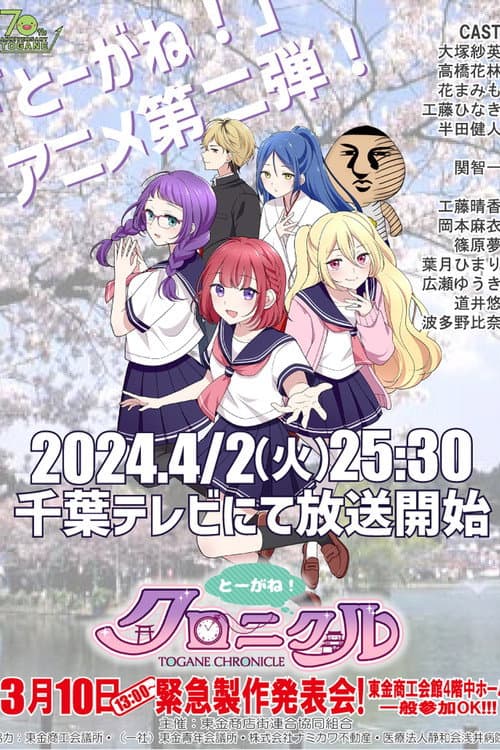 とーがね！クロニクル afişi