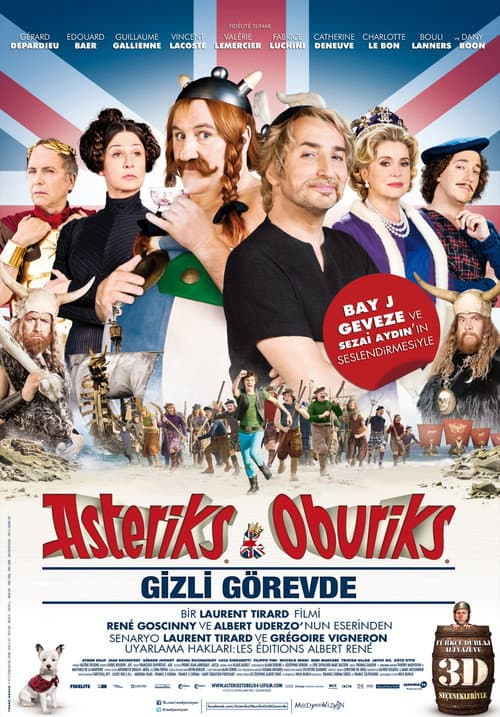 Asteriks ve Oburiks Gizli Görevde afişi