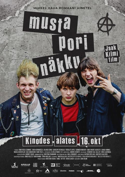 Musta pori näkku afişi
