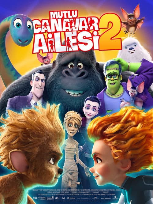 Mutlu Canavar Ailesi 2 afişi