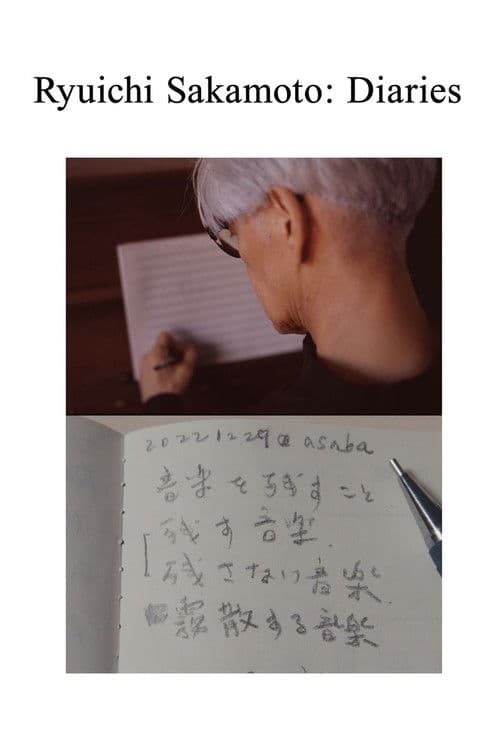 Ryuichi Sakamoto: Diaries afişi