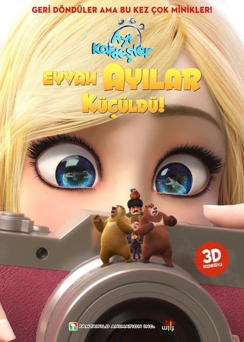 Ayı Kardeşler: Eyvah Ayılar Küçüldü! afişi