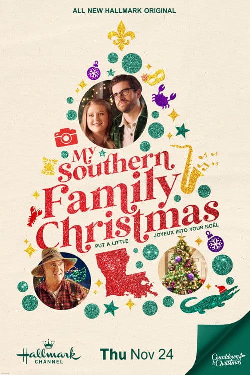 My Southern Family Christmas afişi