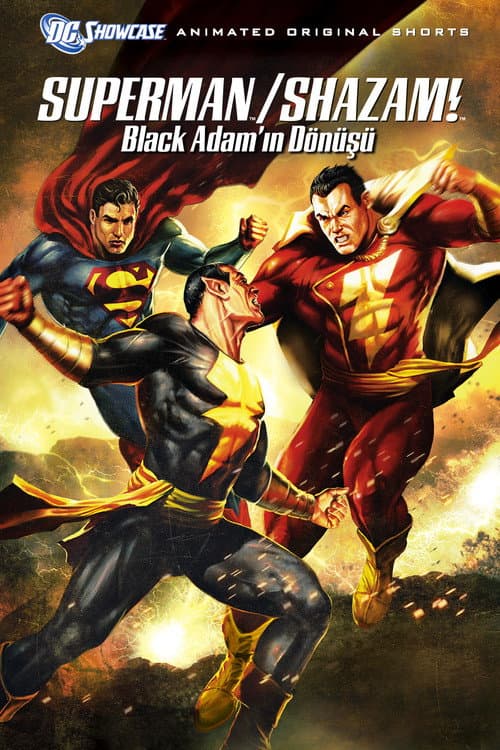 Süperman/Shazam!: Black Adam'ın Dönüşü afişi